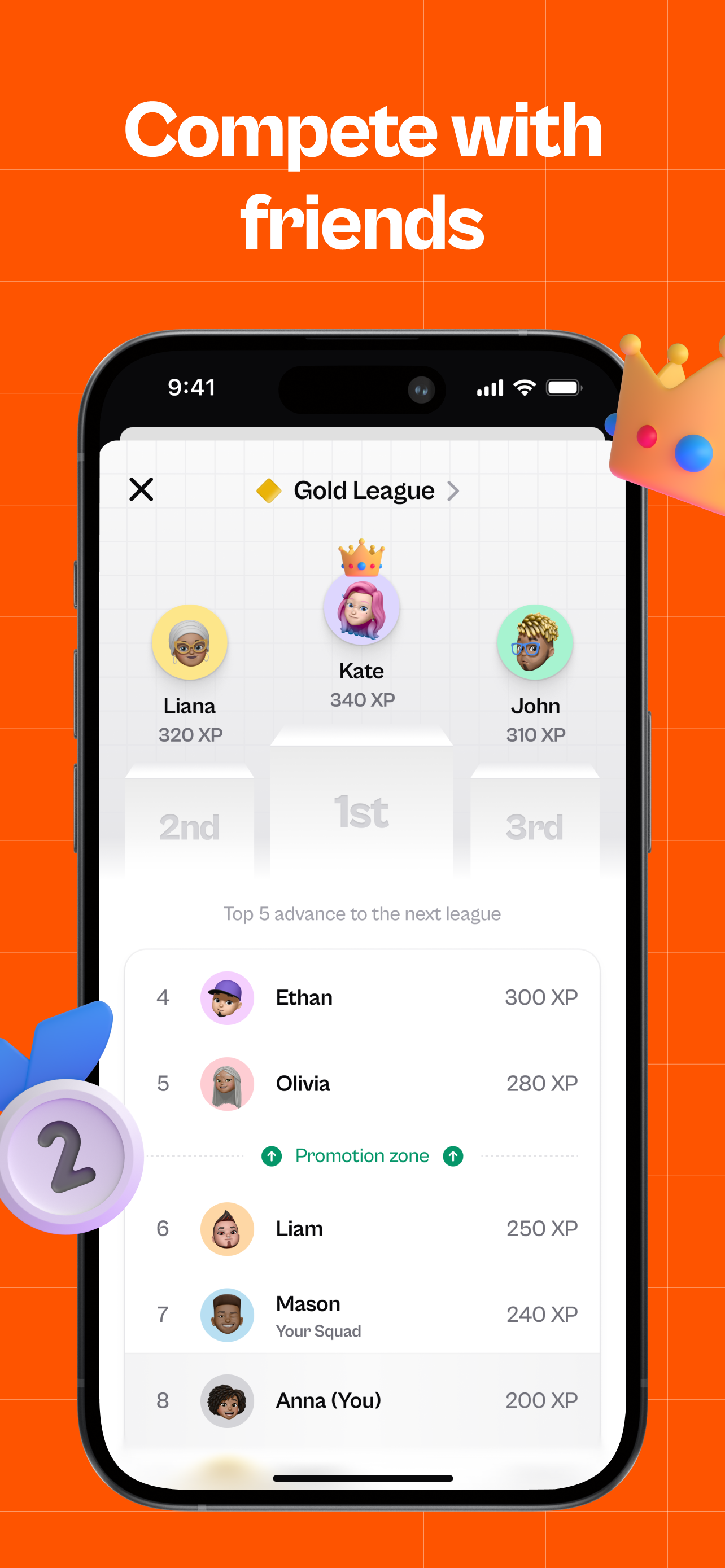 SAT Crunch Screenshot - Leaderboard